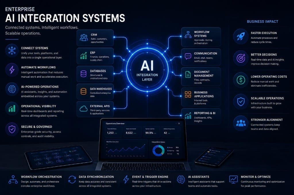 Enterprise AI Integration Systems | Connected Operations Infrastructure